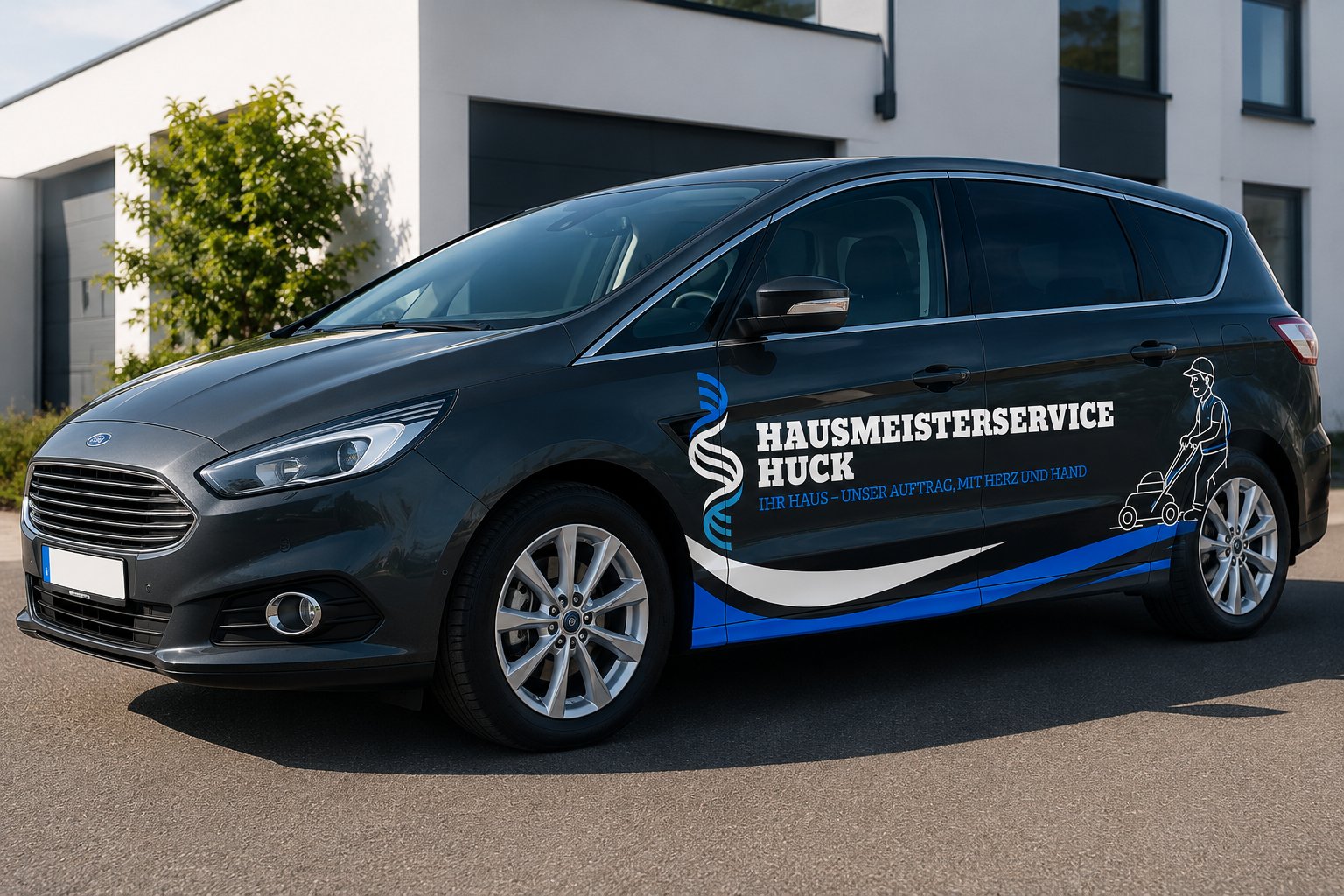 Servicefahrzeug von Hausmeister Service Huck in Neuwied